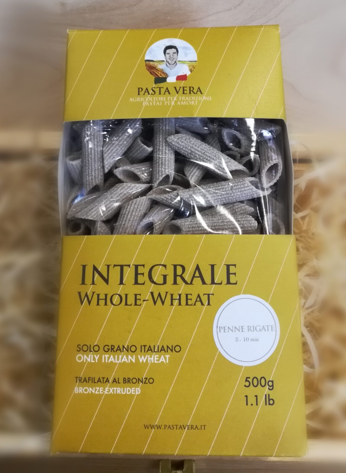 PENNE RIGATE INTEGRALI Pasta Vera/Nidemar 500G