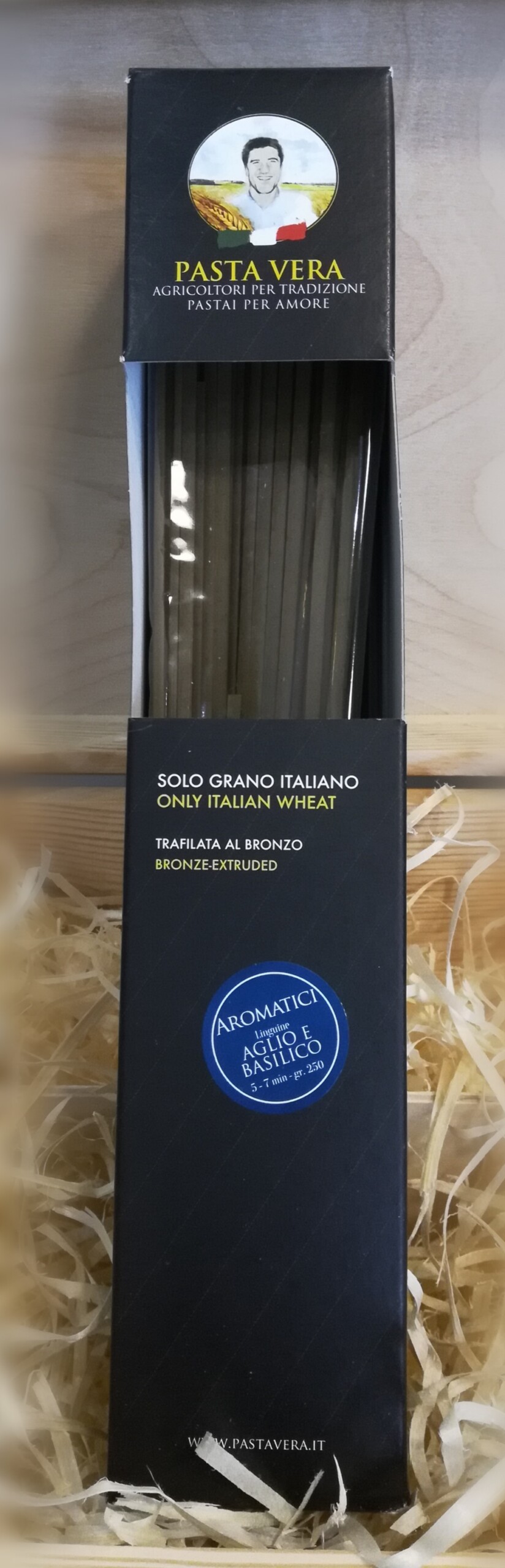 LINGUINE AGLIO E BASILICO Pasta Vera/Nidemar 250G