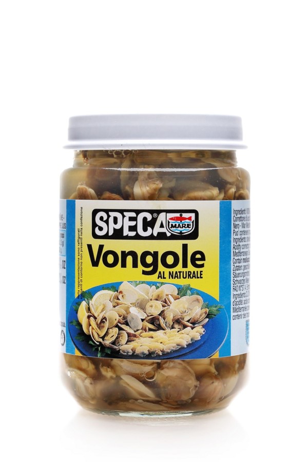 VONGOLE AL NATURALE 130GR Bottega Del Gusto