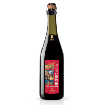 Wino musujace Lambrusco Dell-emilia I.G.P. 0,75l Gualtieri