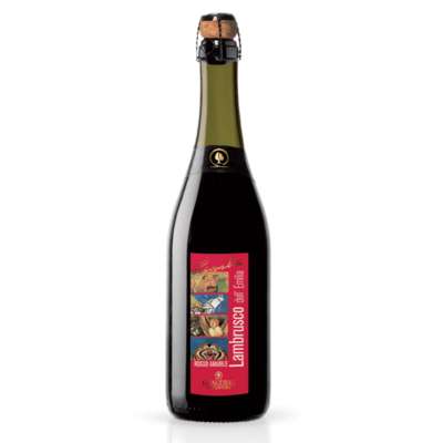 Wino musujące Lambrusco Dell’emilia I.G.P. 0,75l Gualtieri