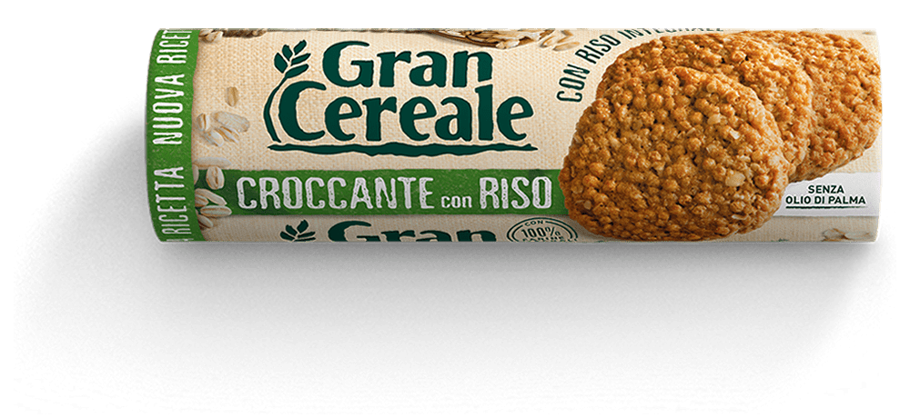 Ciastka croccante z brazowym ryzem GRAN CEREALE 230G