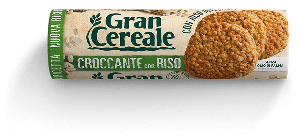Ciastka croccante z brązowym ryżem GRAN CEREALE 230G