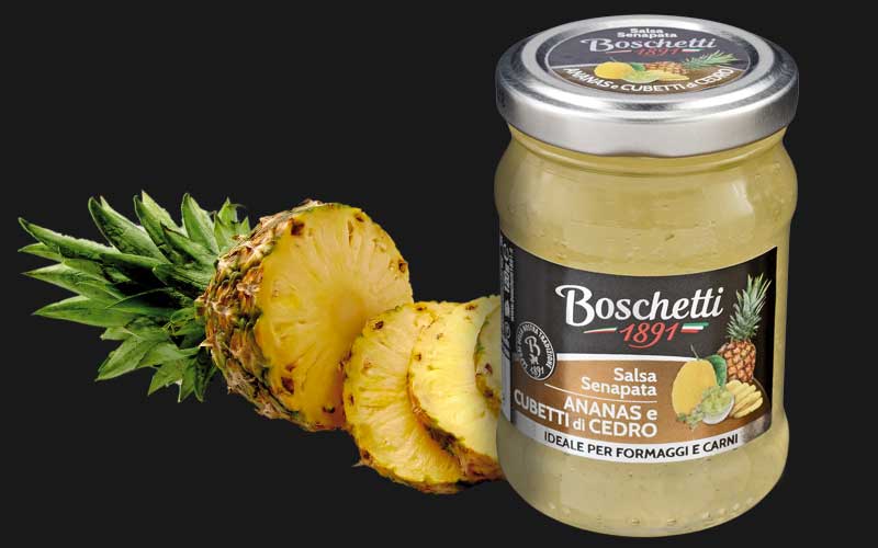 Salsa Sanapata ananas cedr Boschetti 120g