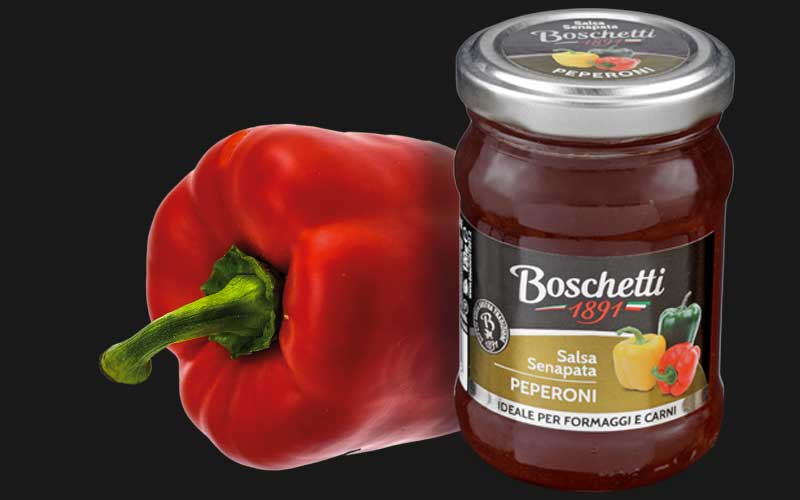 Salsa Senapata z papryka Boschetti 120g