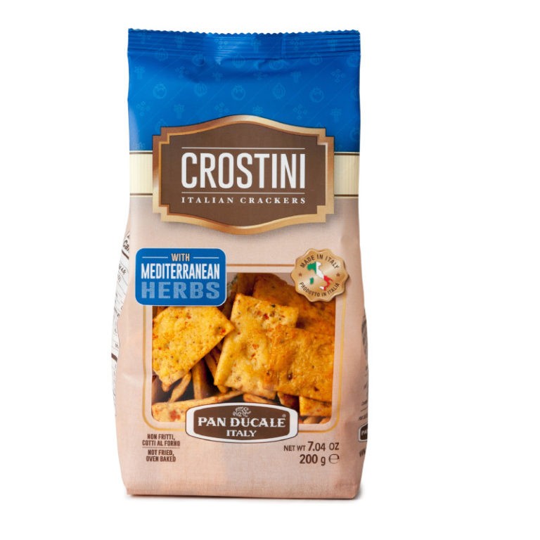 Crostini ze srodziemnomorskimi ziolami PAN DUCALE 200G