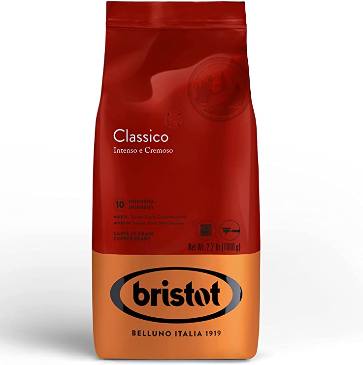 Kawa ziarnista Bristot Classico Intenso e cremoso 1 kg