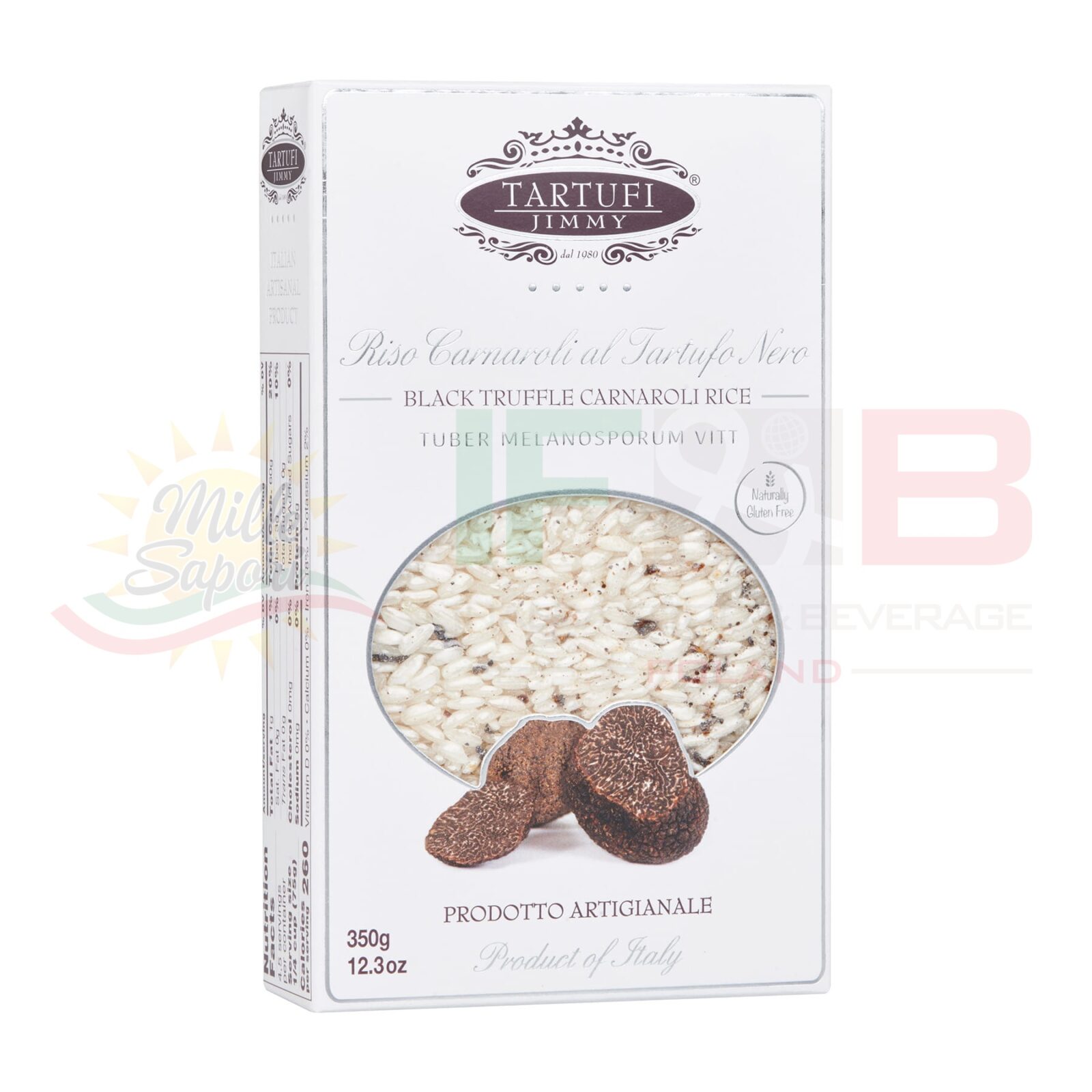 Ryz carnaroli z czarnymi truflami Tartufi Jimmy 350g