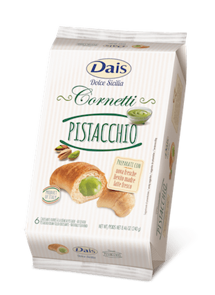 CORNETTI Rogaliki pistacjowe DAIS 240G