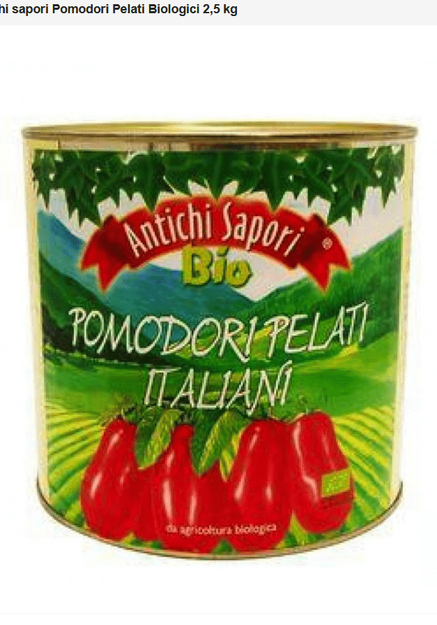 Antichi sapori Pomodori Pelati Bio 400G