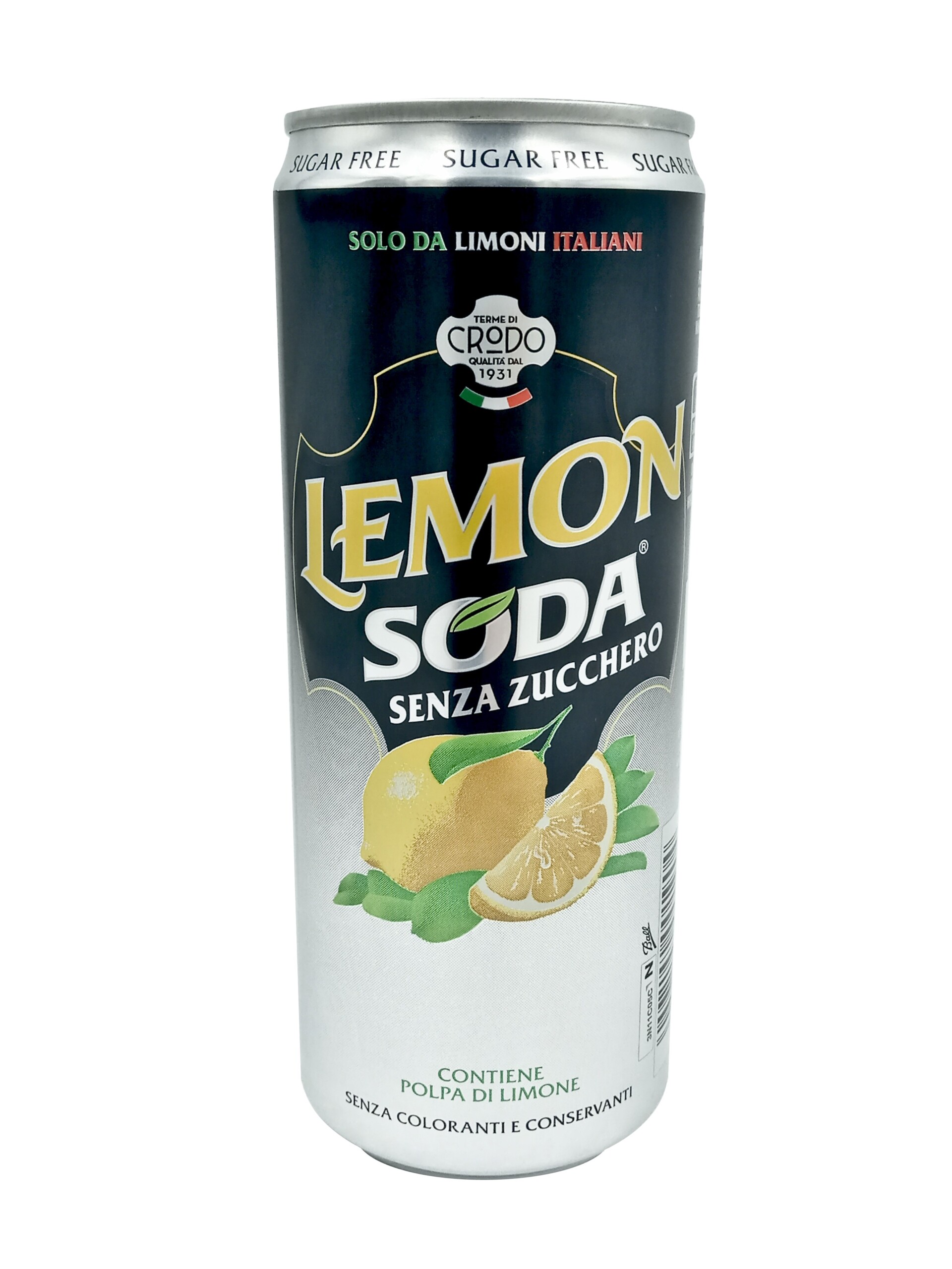 Lemon soda zero 330ml
