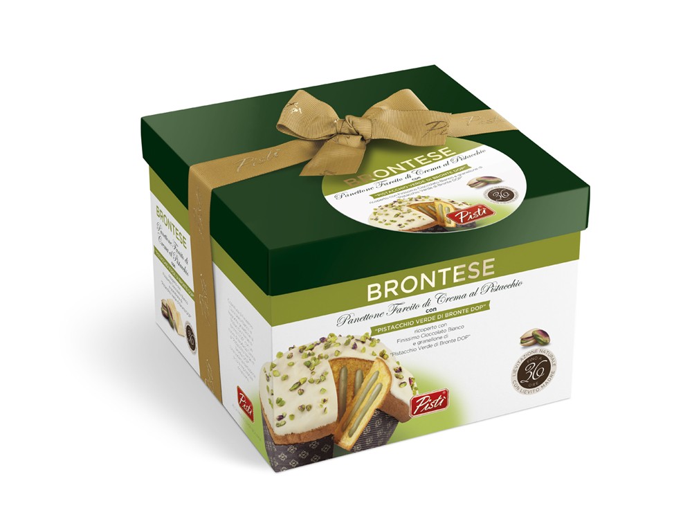 Babka Brontese Panettone z biala czekolada Pisti 900G