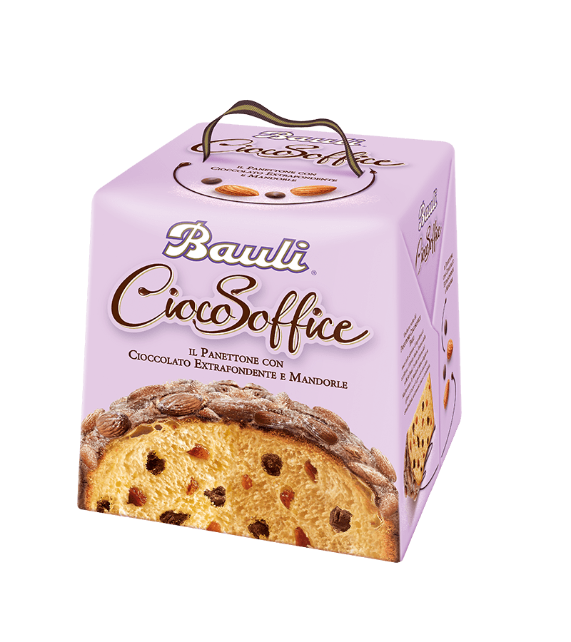 Babka Panettone z gorzka czekolada i migdalami Bauli 750G