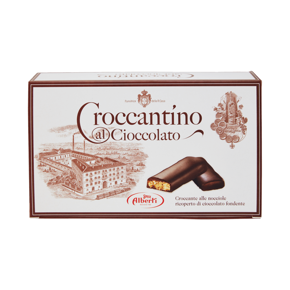 Ciastka orzechowe Croccantino al Cioccolato Alberti 300G