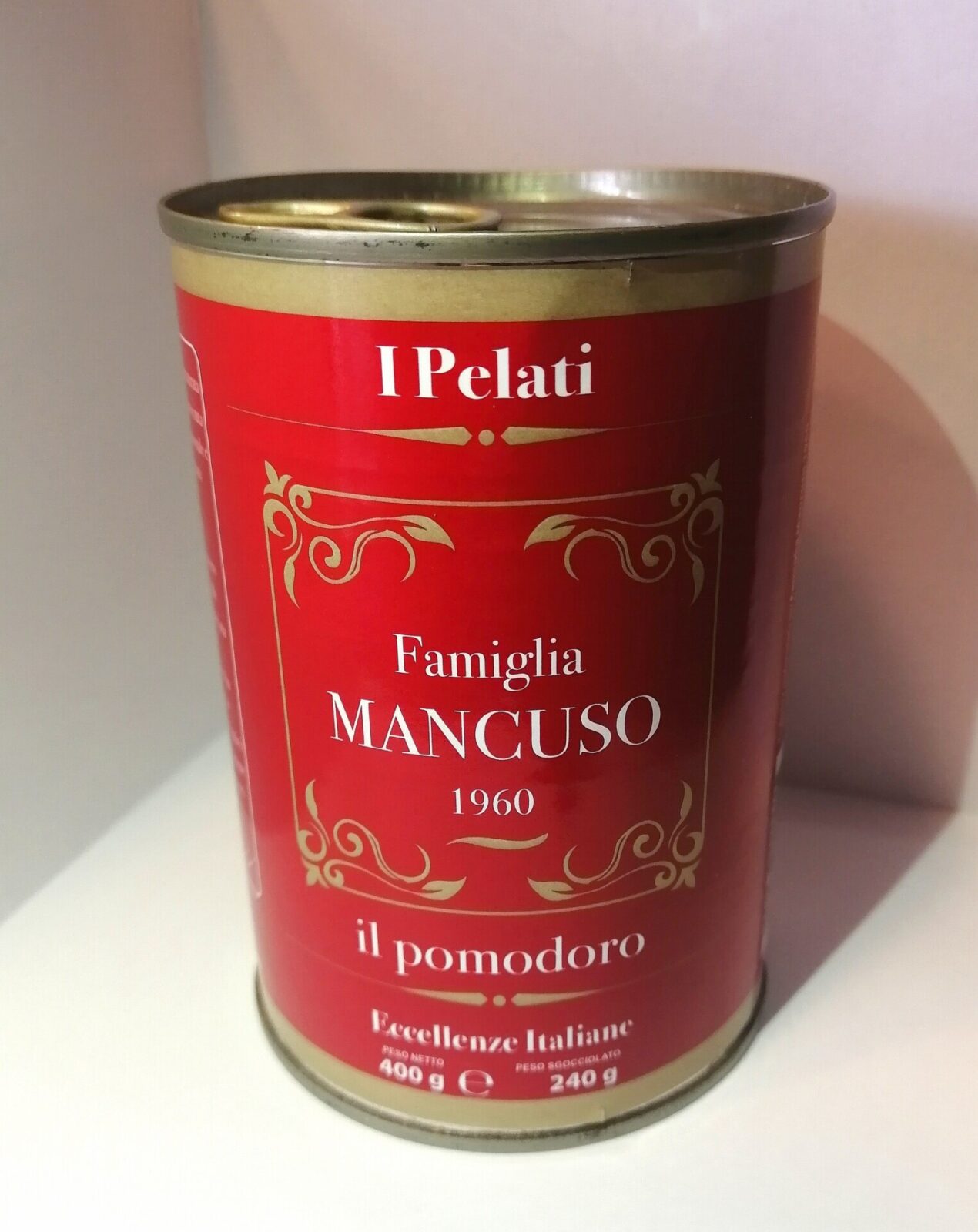 Pomidory bez skórki FAMIGLIA MANCUSO 400G
