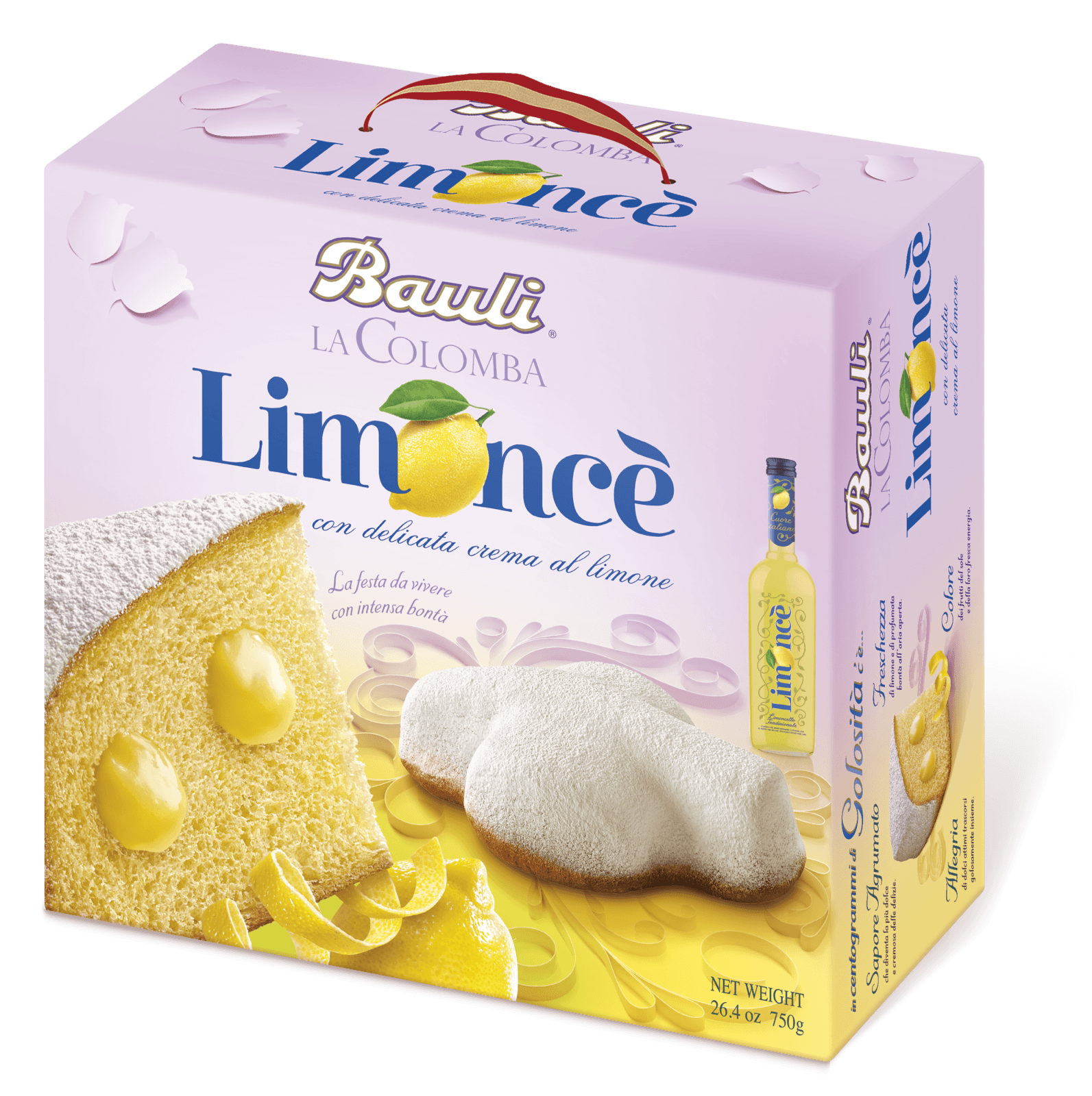 Colomba z kremem Limonce BAULI 750G